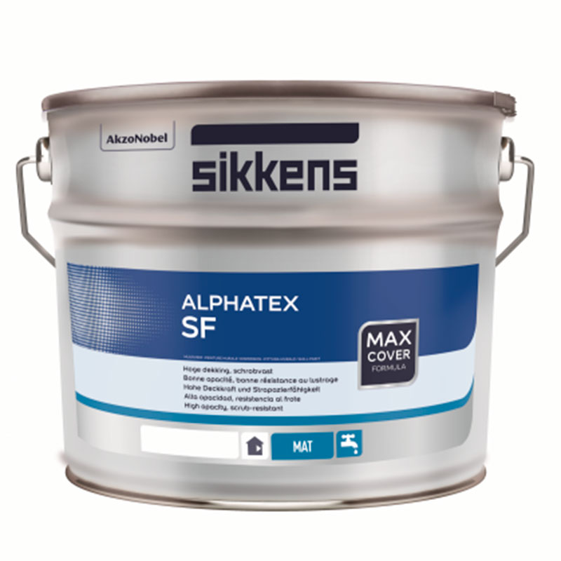 Краска Sikkens Alphatex SF мат N00 9,3л